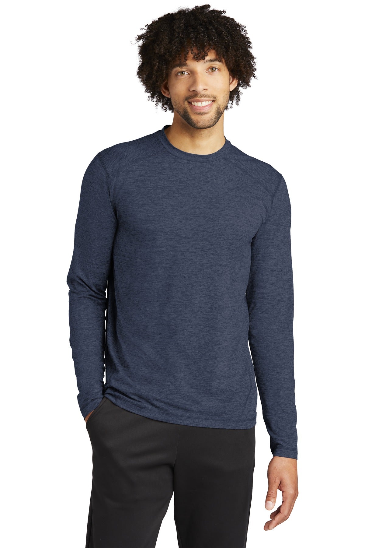 Sport-Tek Â® Exchange 1.5 Long Sleeve Crew. ST710