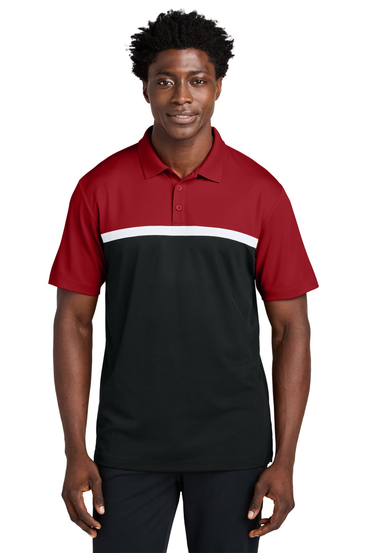 Sport-Tek? UV Micropique Colorblock Polo ST741