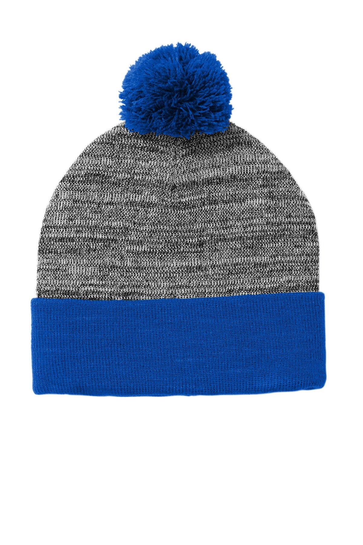 Sport-Tek ? Heather Pom Pom Beanie STC41