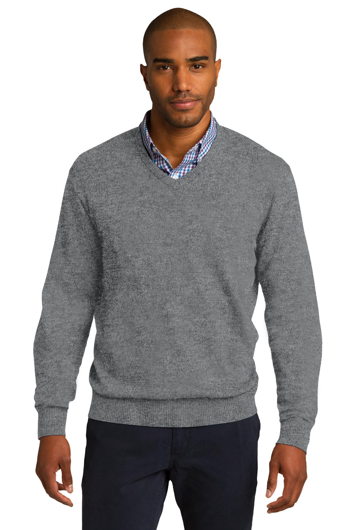 Port AuthorityÂ® V-Neck Sweater. SW285