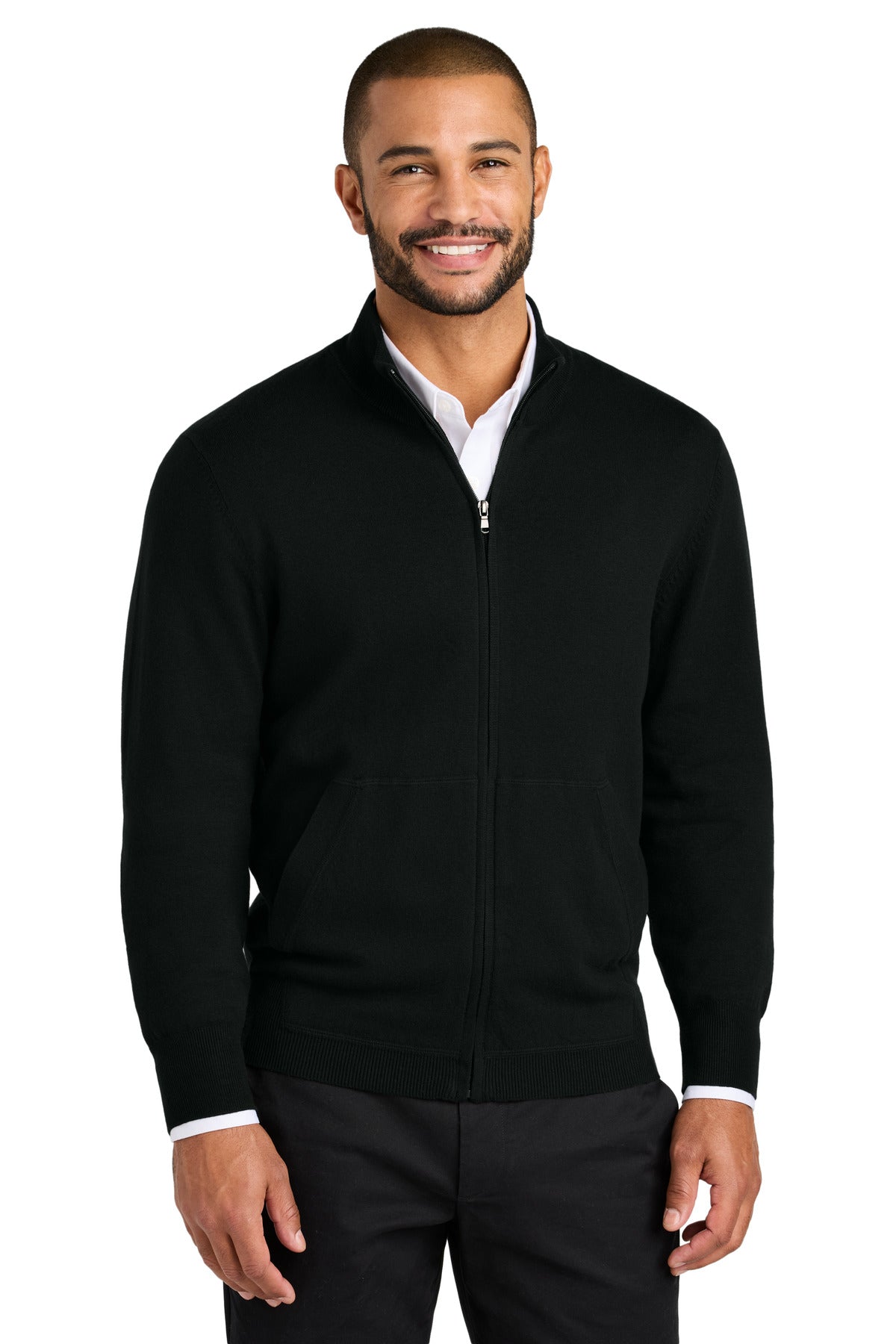 Port AuthorityÂ® Easy Care Full-Zip Sweater SW2901