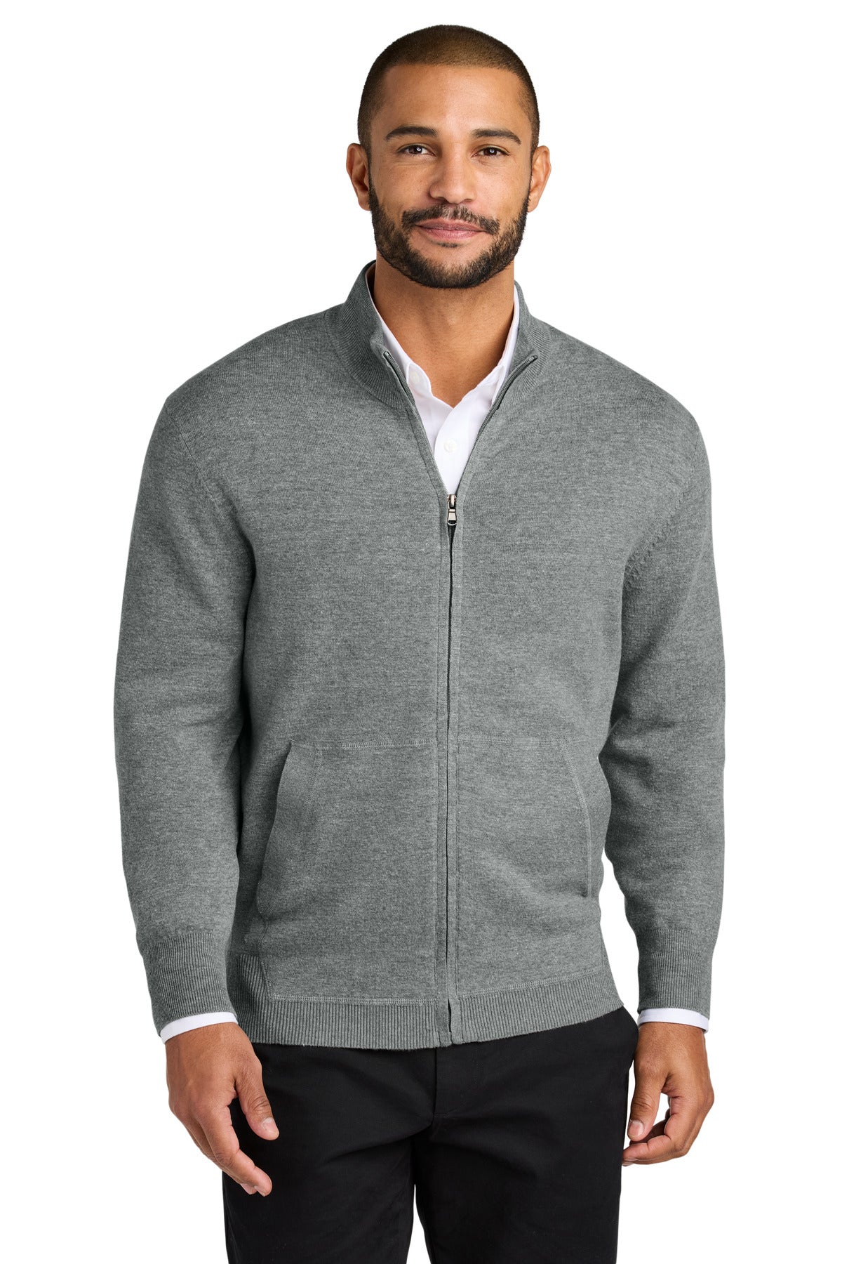 Port AuthorityÂ® Easy Care Full-Zip Sweater SW2901