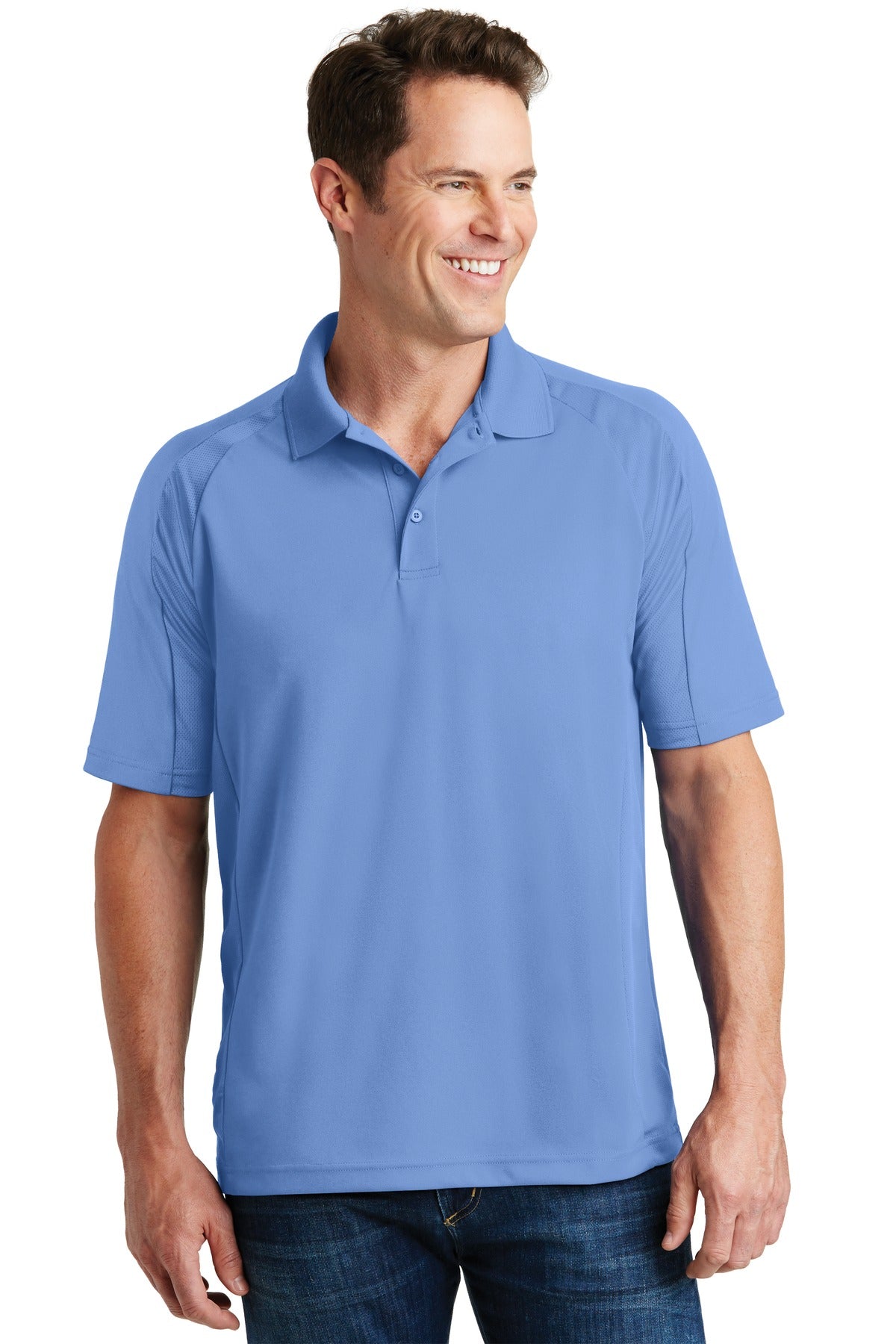 Sport-TekÂ® Dri-MeshÂ® Pro Polo. T474