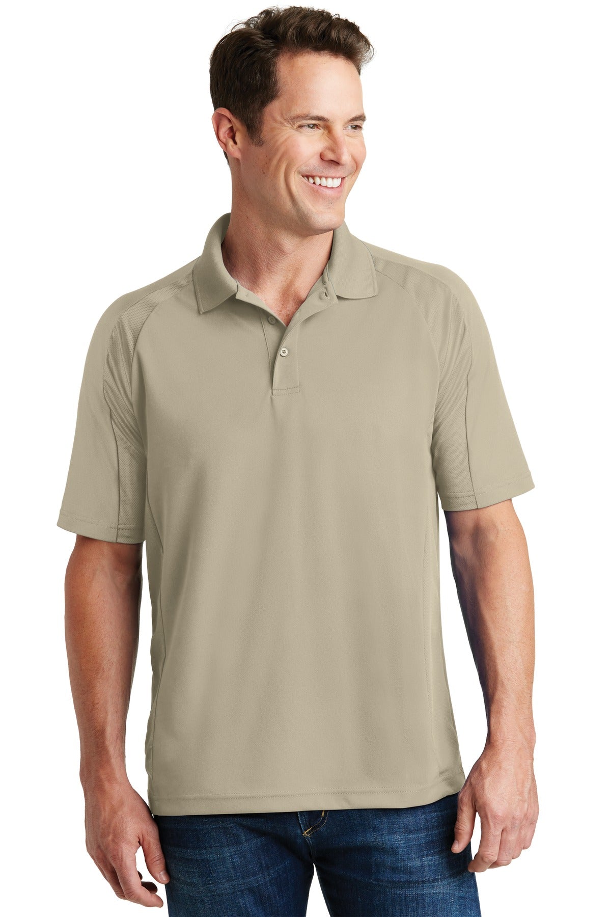 Sport-TekÂ® Dri-MeshÂ® Pro Polo. T474