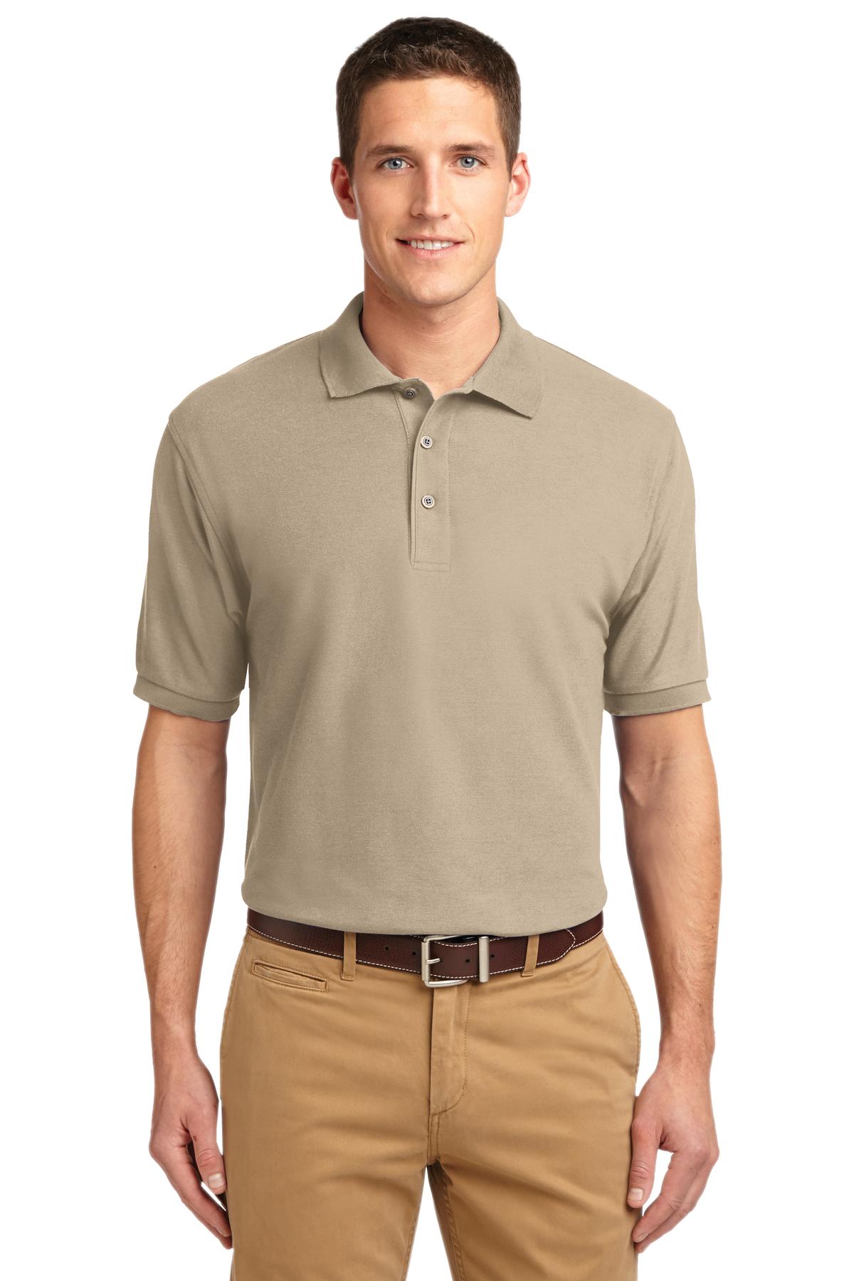 Port AuthorityÂ® Tall Silk Touchâ„¢ Polo.  TLK500