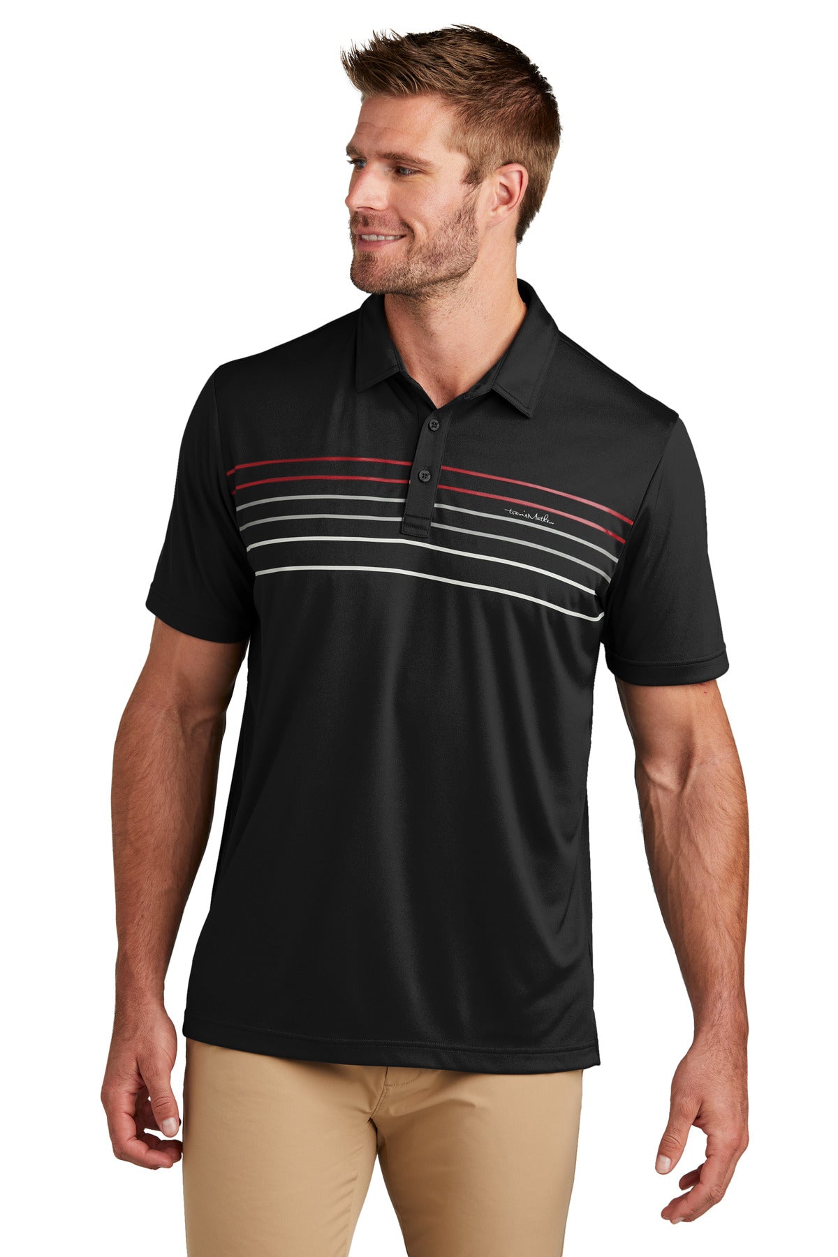 TravisMathew Coto Performance Chest Stripe Polo TM1MY400