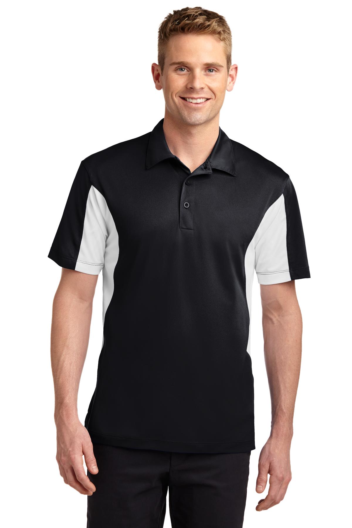 Sport-TekÂ® Tall Side Blocked Micropique Sport-WickÂ® Polo. TST655