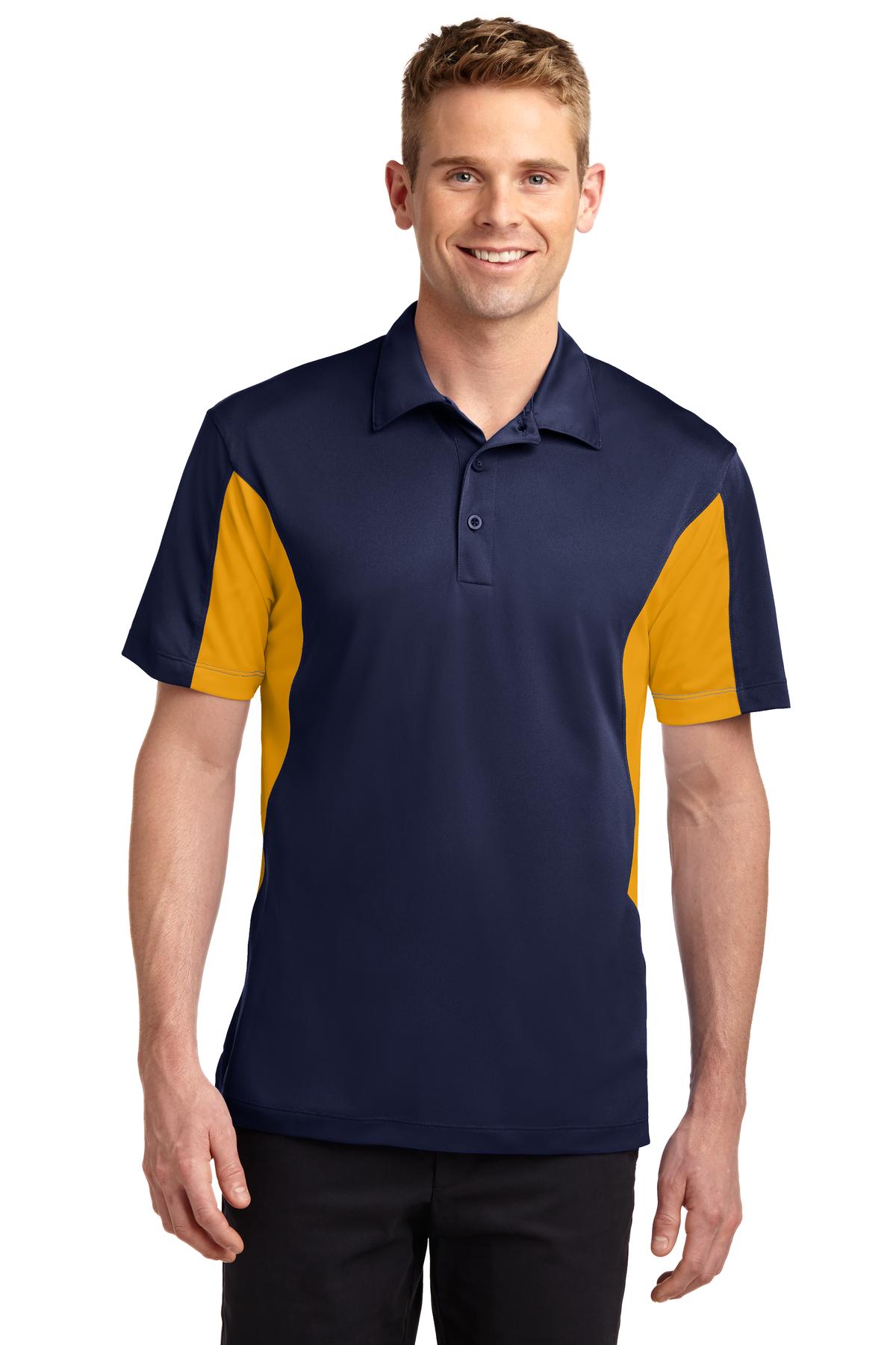 Sport-TekÂ® Tall Side Blocked Micropique Sport-WickÂ® Polo. TST655