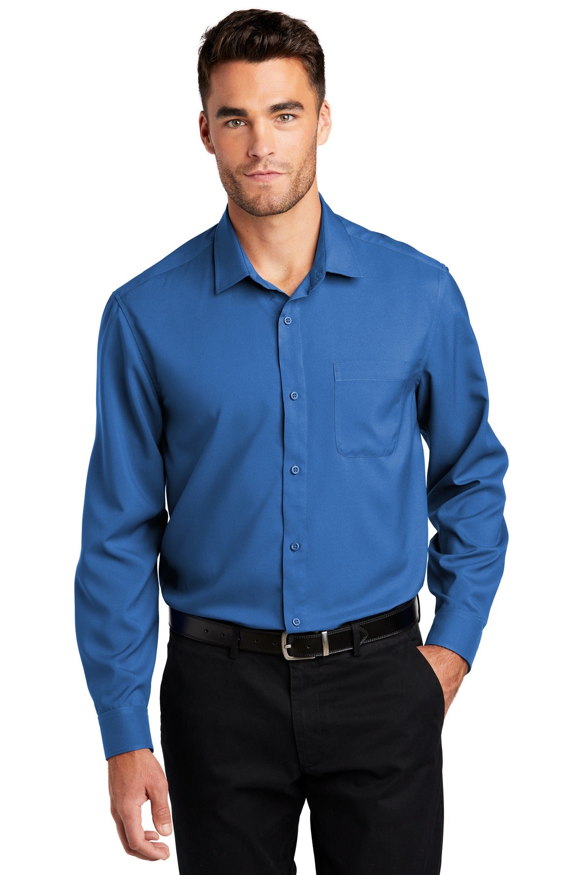 Port Authority Â® Long Sleeve Performance Staff Shirt W401