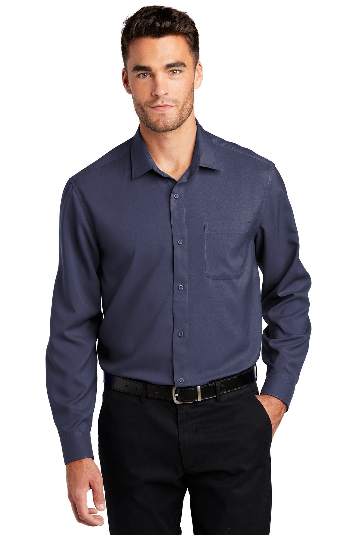 Port Authority Â® Long Sleeve Performance Staff Shirt W401