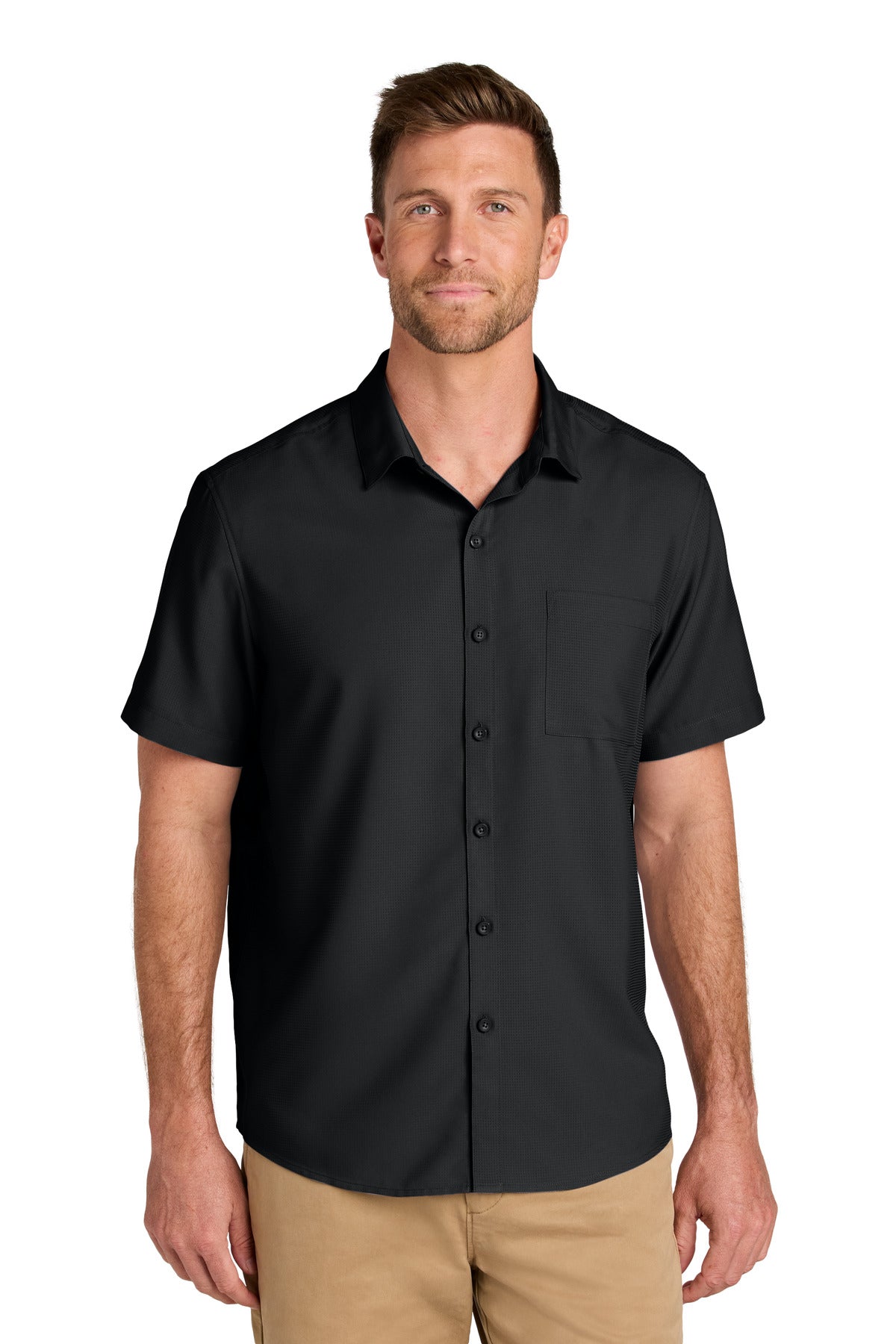 Port Authority? Short Sleeve UV Dockside Shirt W963