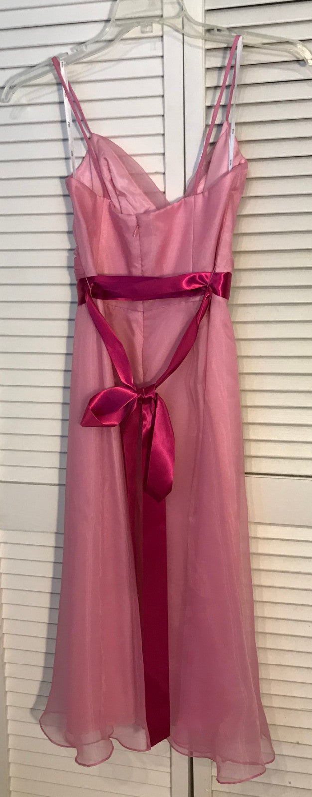 Watters & Watters Women Dress Chiffon Mauve Size 8