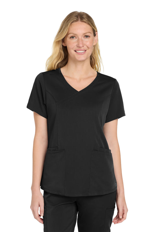 Wink? Women's Premiere Flex? Mock Wrap Top WW4268