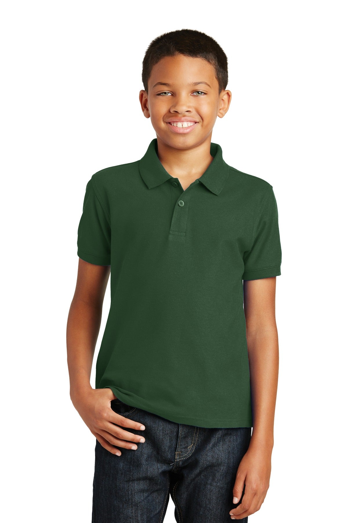 Port Authority? Youth Core Classic Pique Polo. Y100