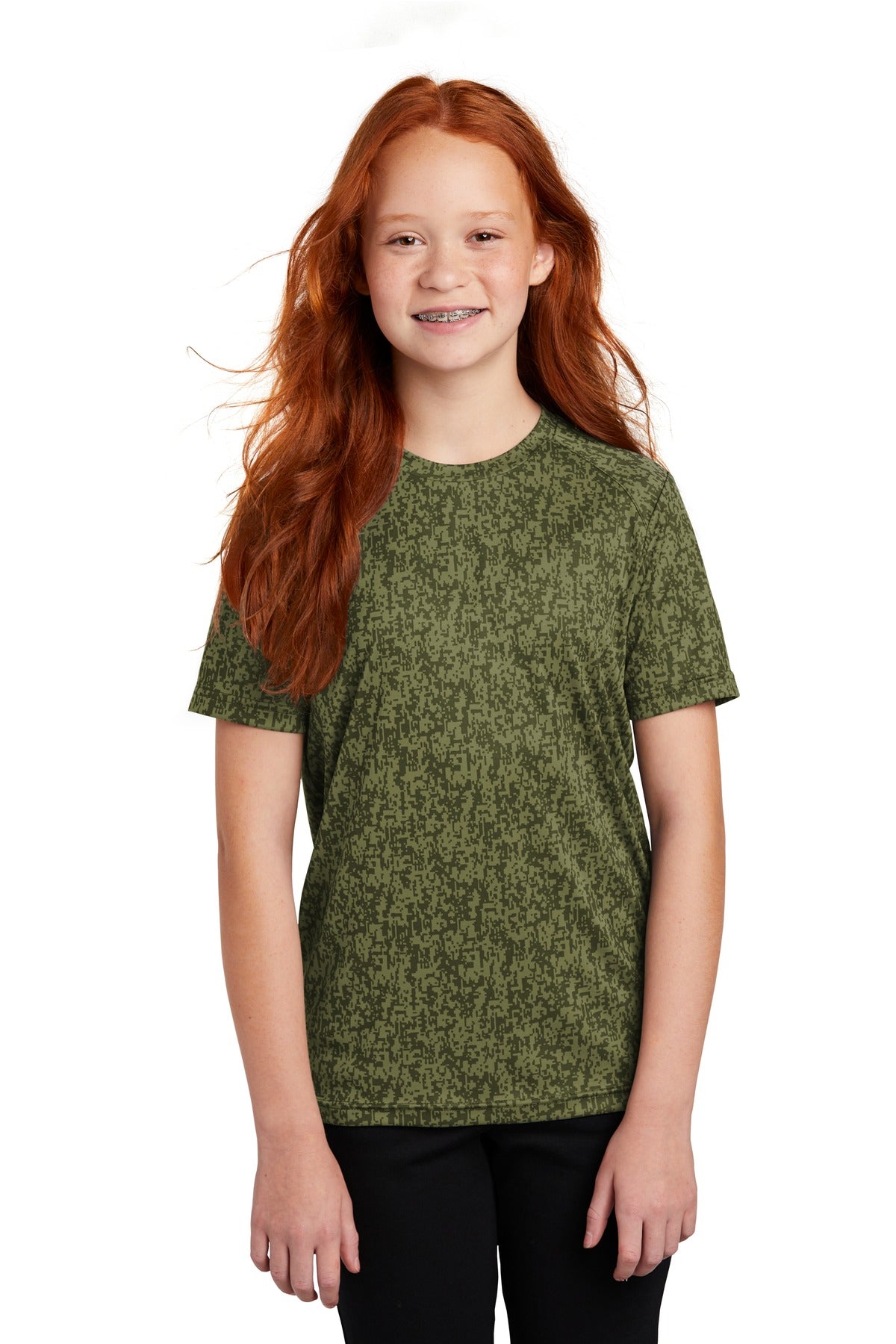 Sport-Tek Â® Youth Digi Camo Tee. YST460