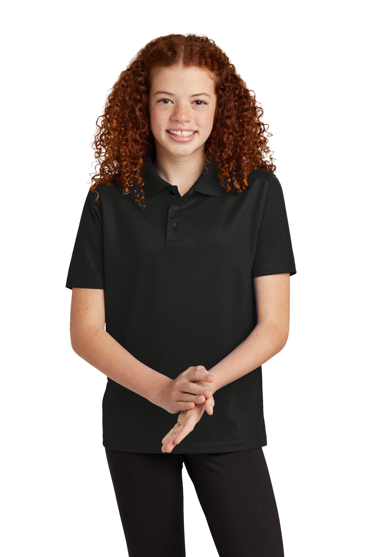 Sport-Tek? Youth UV Micropique Polo YST740