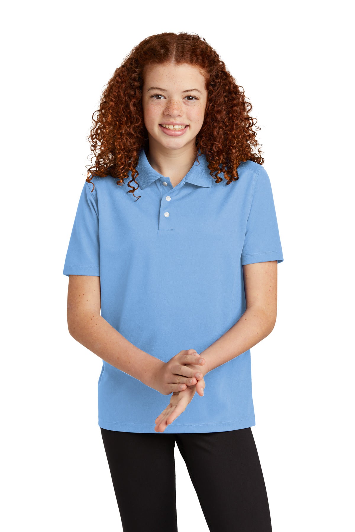 Sport-Tek? Youth UV Micropique Polo YST740