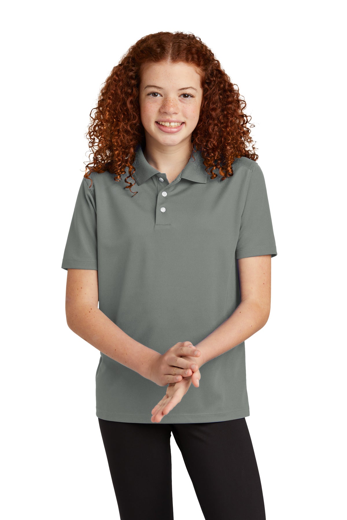 Sport-Tek? Youth UV Micropique Polo YST740