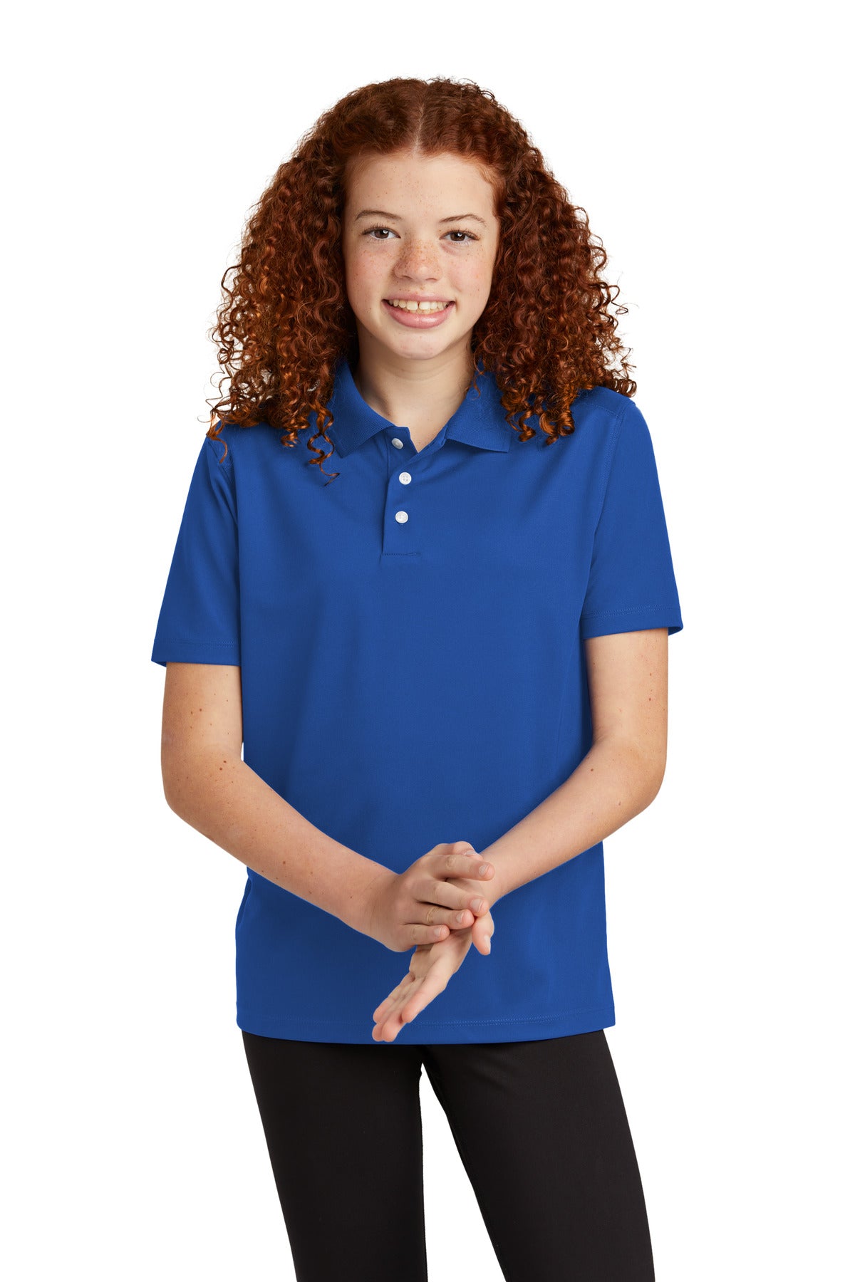 Sport-Tek? Youth UV Micropique Polo YST740