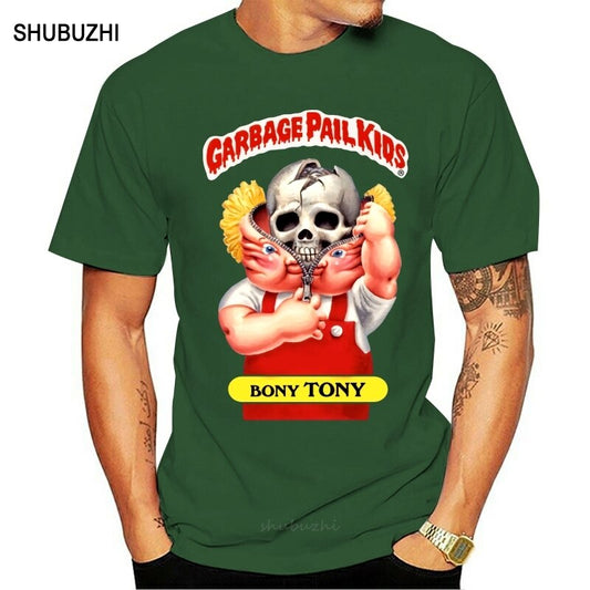 Men T Shirt Garbage Pail Kids Shirt - BONY TONY - GPK 1980s NEW Tee T Shirts S M L XL 2XL Women Tshirt