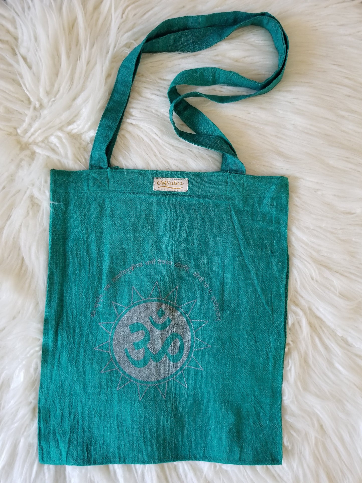 Gayatri Mantra Book Tote Bag Free With Shawl Purchase