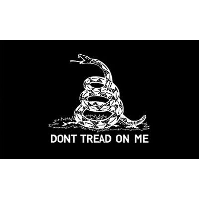 Johnin 90X150cm Dont Tread on Me Tea Party Rattle Snake Gadsden Flag